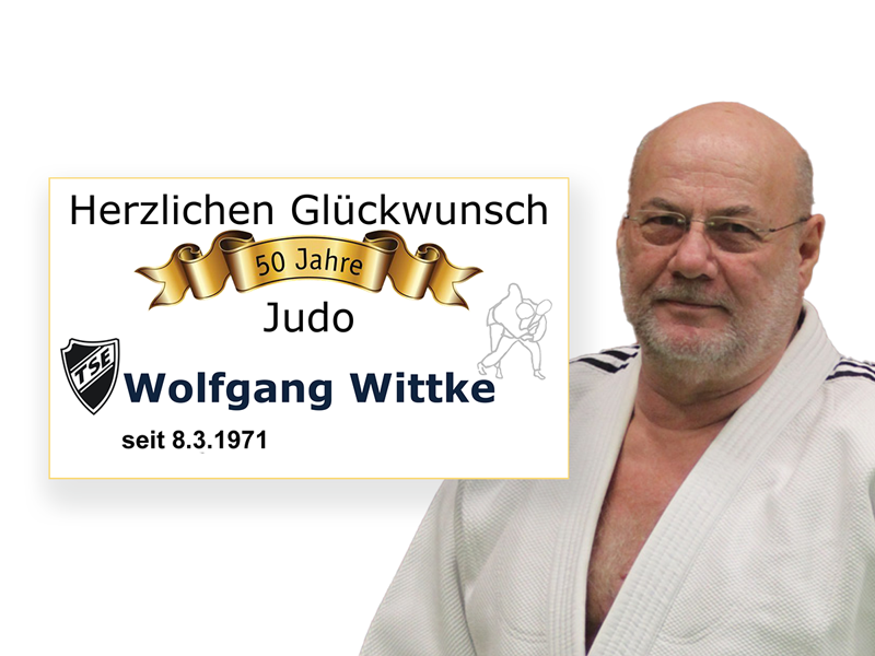 50 Jahre Judo Wolfgang Wittke