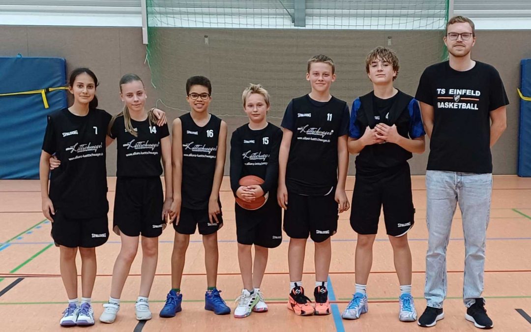 Unser kleinster Basketball-Kader wächst über sich hinaus